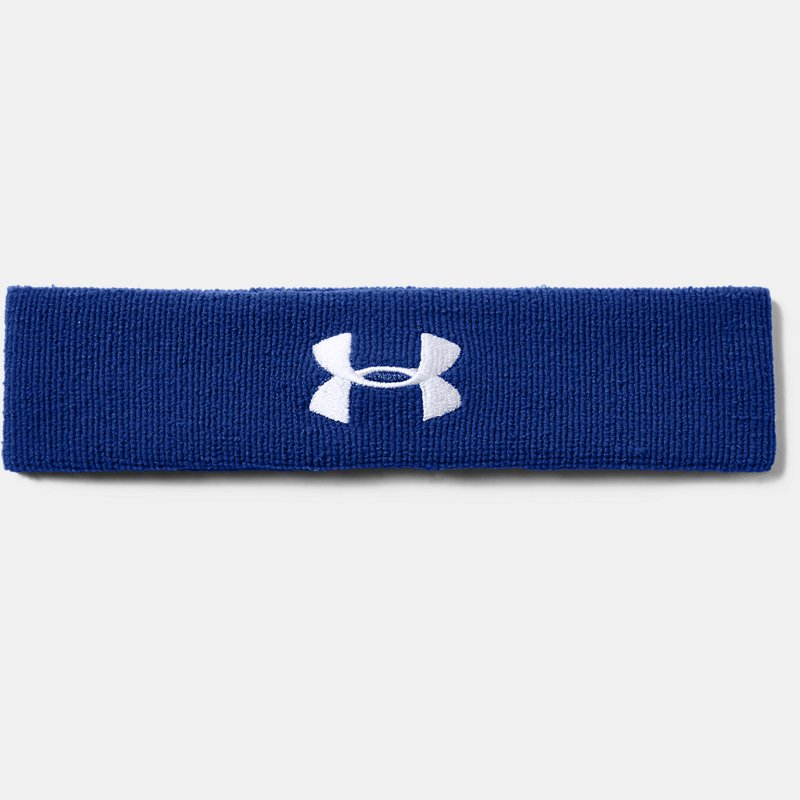 Men's Under Armour Performance Headband Royal / White One Size